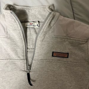 Vineyard Vines Grey Quarterzip